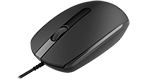 Canyon CNE-CMS10B Wired optical mouse with 3 buttons, DPI 1000, with 1.5M USB cable
